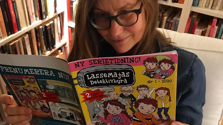 Helena Willis LasseMaja serietidning