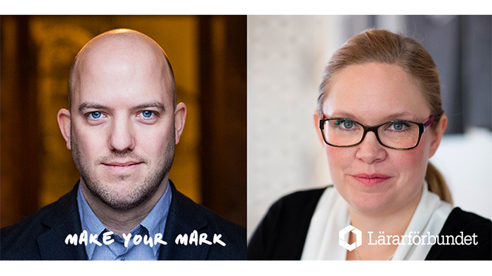 Lärarförbundet väljer Make Your Mark 