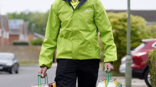 Camberley milkman Darren Barnes