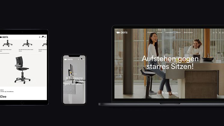 Der neue digitaler Auftritt von Aeris