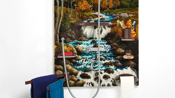 Daniel Spoerri: "La douche III. Détrompe l'oeil", 1976