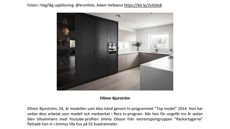 Ellinor Bjurströms Silestone®-kök utav “Kitchen by Paul” 