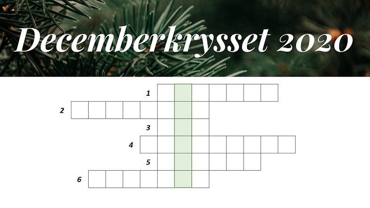 Lokala företagare skickar videohälsningar med ord till Decemberkryssets ordfläta, tävla om presentkort 500 kr!