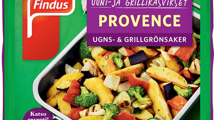 Uuni- ja grillikasvikset Provence 500g