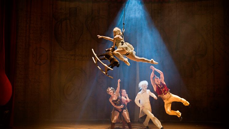 Pressbild: Inside out med Cirkus Cirkör feat. Irya's Playground