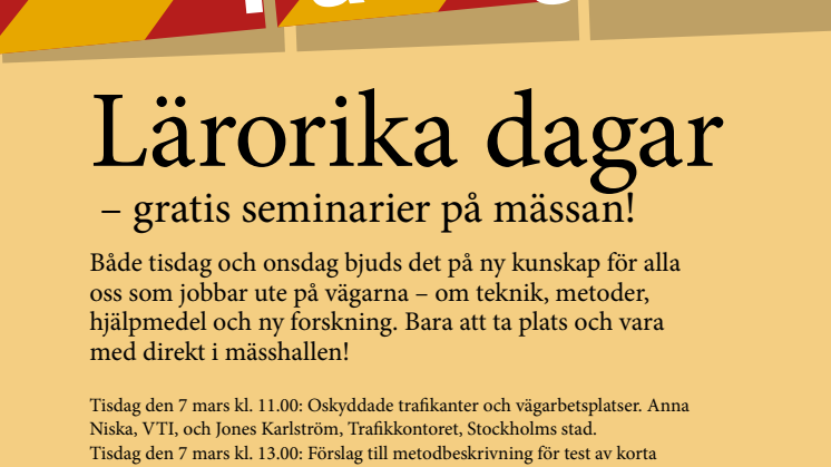 Lärorika dagar
