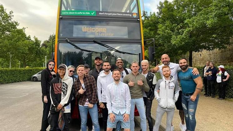 Go North East supports the Mr Gay England and Mx Drag England finals at Alnwick Garden
