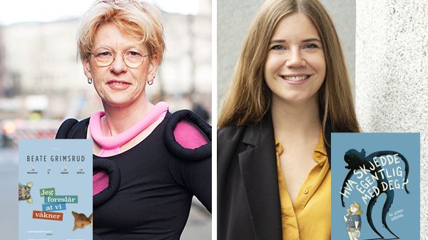To av årets Brageprisvinnere (Foto: Cappelen Damm)