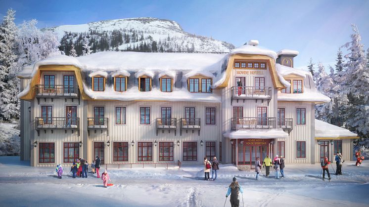 SkiStar Vemdalen: Invigning av nya Hovde Hotell på Vemdalsskalet