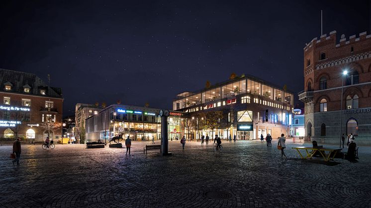 Fastigheten i Örnsköldsvik. Foto: Novier 
