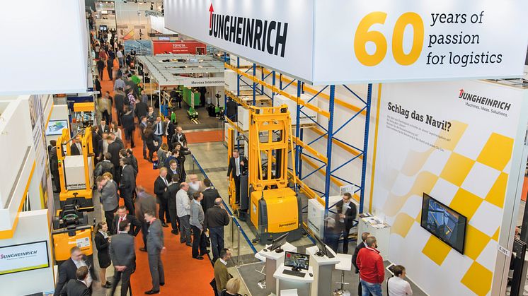 Jungheinrich ledande innovatör inom lagerlogistik på LogiMAT 2016