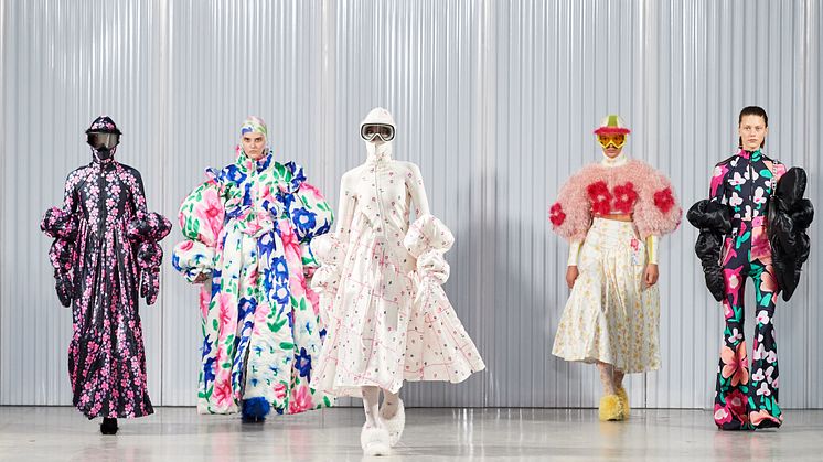 Tuuli-Tytti Koivulas kollektion vann ALPHA Award under Copenhagen Fashion Week 2023. Foto: James Cochrane.