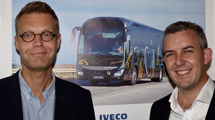 Lars Beck har utsett Claus Skipper till ny Business Line Manager för Iveco Bus i Norden.