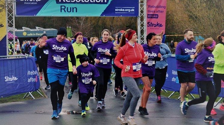 ​Newcastle runners join the resolution to raise £12,000 for the Stroke Association