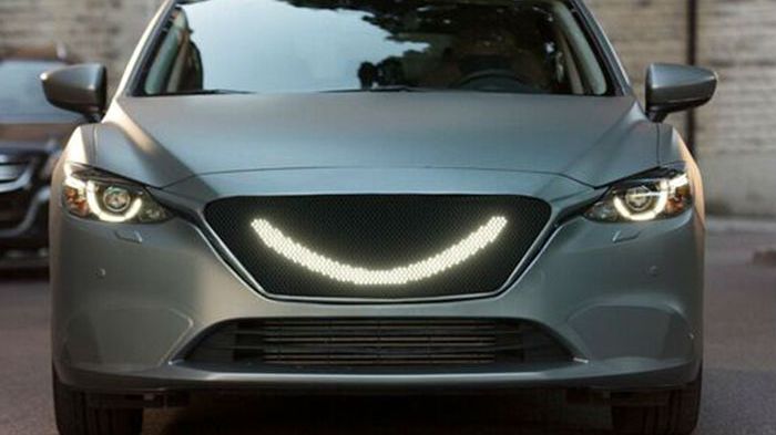 Semcon’s concept car – Smiling Car – can be seen at the Auto Trade Fair.