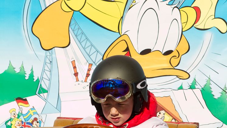 SkiStar Hemsedal: Donald Duck Winter Games og landslagene i alpint i Hemsedal 19-22. april