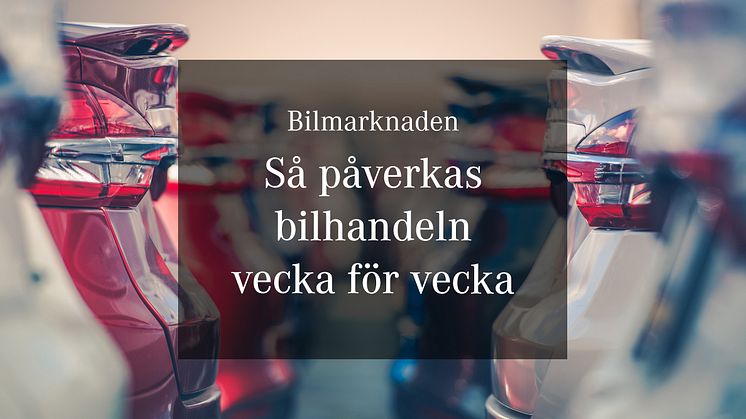 Osäkert läge på bilmarknaden