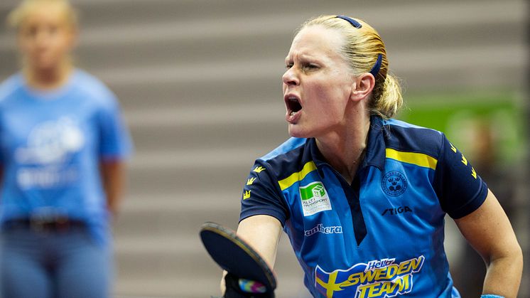 Anna-Carin Ahlqvist. Bildkälla:  ITTF