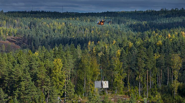 Sveriges första Zip Line i världsklass byggs i Småland