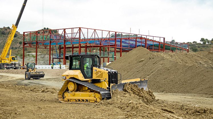 Caterpillars nya bandschaktare Cat D5.
