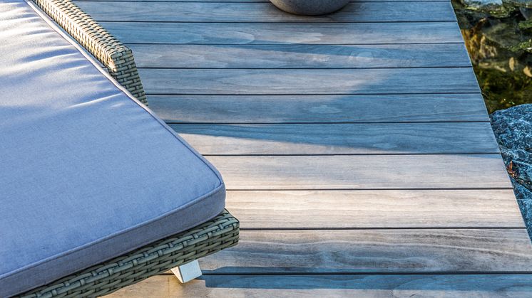 Kebony Deck beim Elbstrand Resort Krautsansd, Foto: Rene Sievert