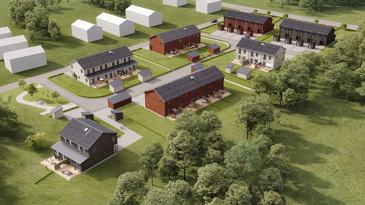 Brf Karusellen - 3D-översiktsbild
