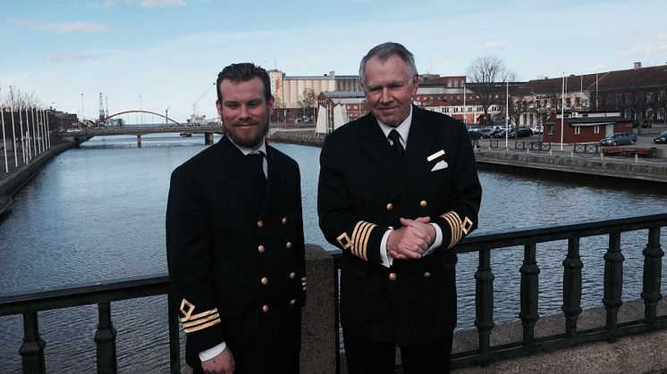 Överste styrman och kapten Carsten Hedlund