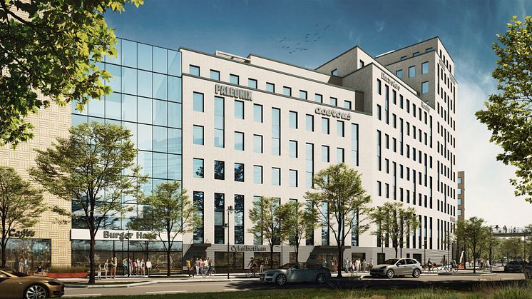 Ballongflygaren fasad Archus arkitekter