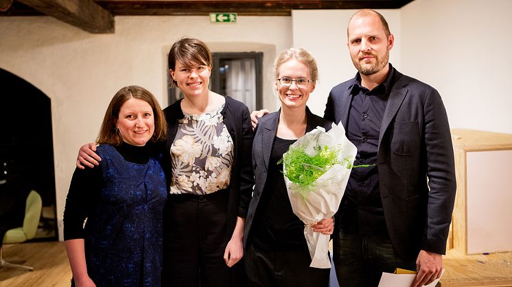 Finalister bakom bidraget Having Less to Live More