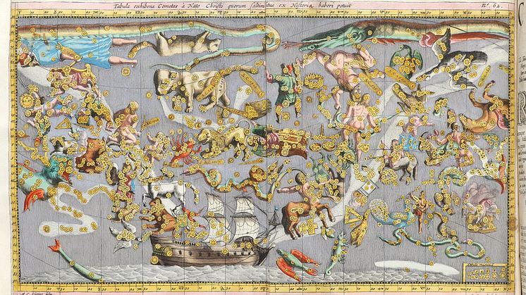Stanislaw Lubieniecki- Theatrum Cometicum. 1666-1668. Med 74 kobberstukne og håndkolorerede plancher..