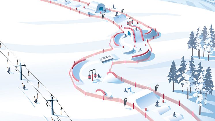 SkiStar Fun Slope will ble launched the upcoming winter.
