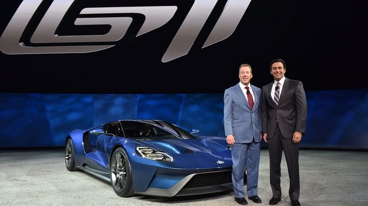 Ny Ford GT udfordrer Ferrari og Lamborghini på NAIAS 2015