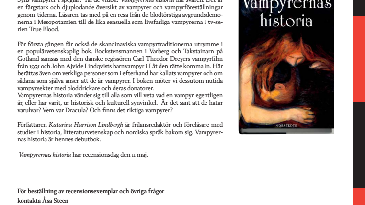 Vampyrernas historia 