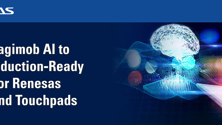 Imagimob Selected as Renesas' “Partner of the Month” to Boost tinyML