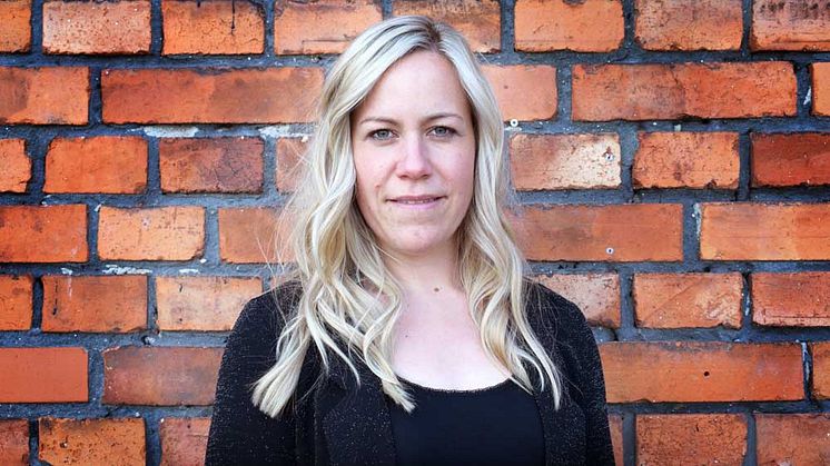 Joanna Messmer är ny tillförordnad vd på Samhällsbyggarna. Foto: Natalie Kokkalis