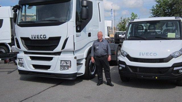 Mekaniker og Compound Manager, Jørgen Rasmussen, afholder sit 40-års jubilæum ved IVECO Danmark A/S