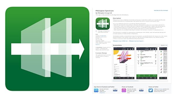 Pilkington Spectrum finns nu för användning "on-the-go" via ny smartphone app
