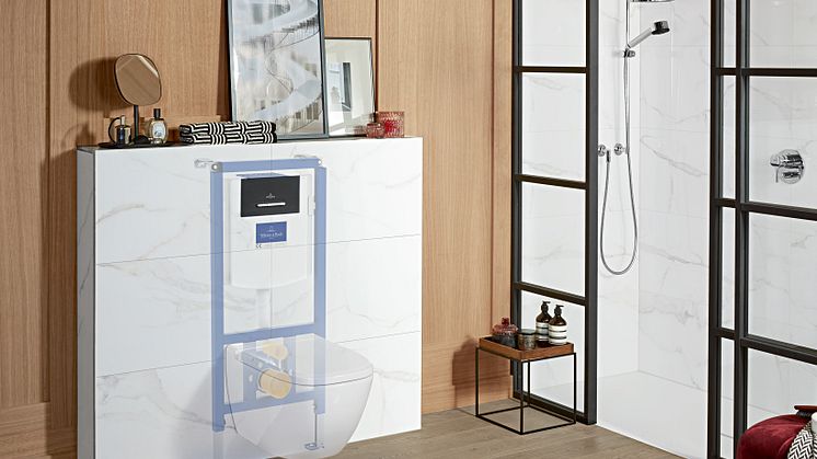 Nouvelles fonctionnalités pour les bâti-supports de Villeroy & Boch :  ViConnect devient encore plus facile à installer