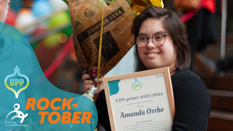 I kväll: Rocktober-webbinarium med Upp-prisvinnaren Amanda Orrbo