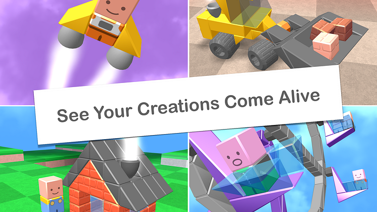 See your creations come alive with Blocksworld