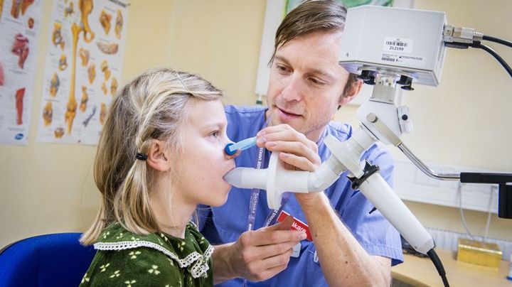 Erik Melén, barnläkare och professor vid institutionen för klinisk forskning och utbildning, Södersjukhuset vid Karolinska Institutet.