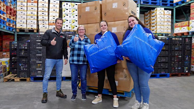 JYSK Oosterhout donatie kussens