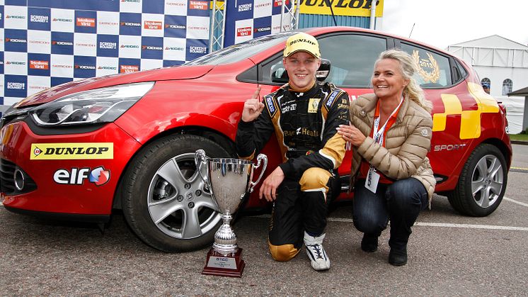 Erik Johansson mästare i Formel Renault 1,6