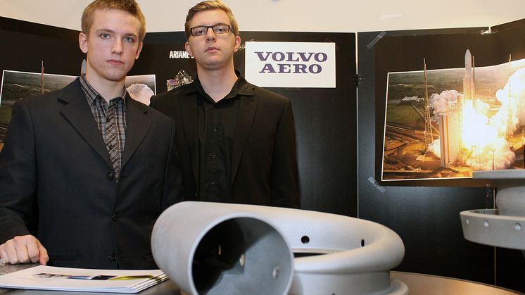 Studenternas turbin till en riktig rymdraket