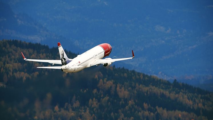 Norwegian Boeing 737-800. Foto: Jørgen Syversen