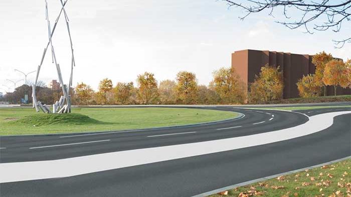 Gåsebäcksrondellen byggs om för bättre framkomlighet och ökad trafiksäkerhet 
