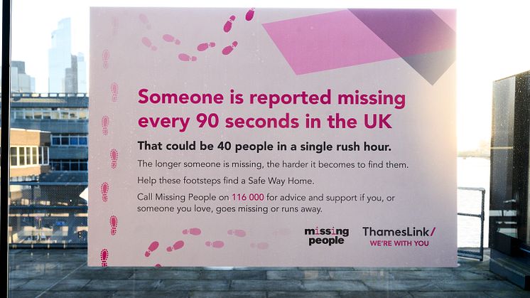 Passengers can find out more with a poster on display