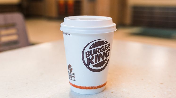 ​Kaffen på Burger King er økologisk og Fairtrade