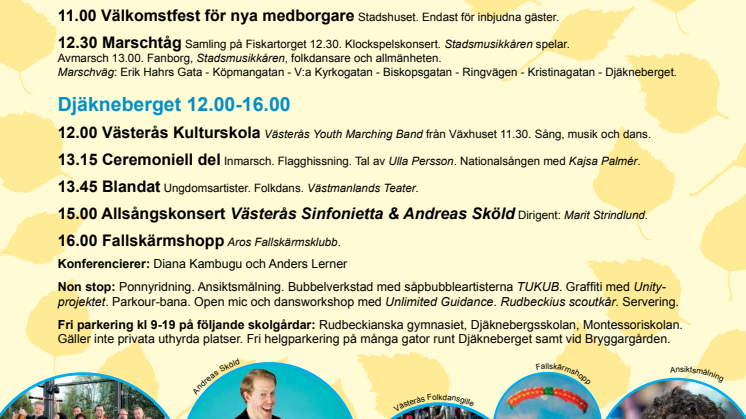 Nationaldagen 6 juni 2015 - affisch 