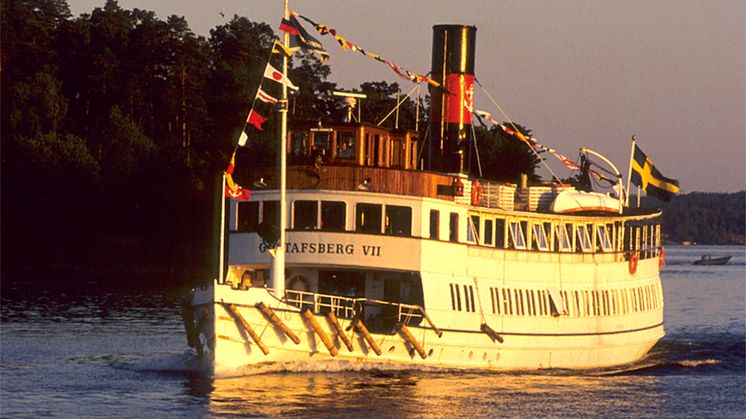 Pressbild - Strömma Kanalbolaget - m/s Gustafsberg VII